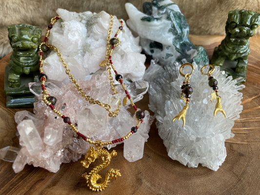 Tiamat - boucles d’oreilles