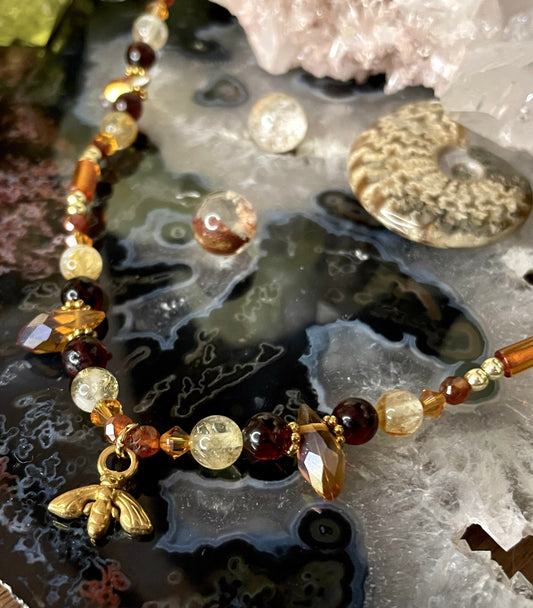 Honey Drop - Collier