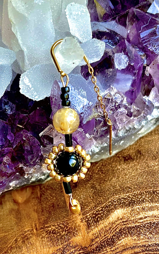 Nyx - boucles d'oreilles